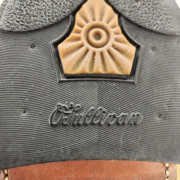 VTG Florsheim Imperial Tassel Loafers Mens 9.5 E Burgundy Wingtip Dress Shoes - Picture 9 of 9